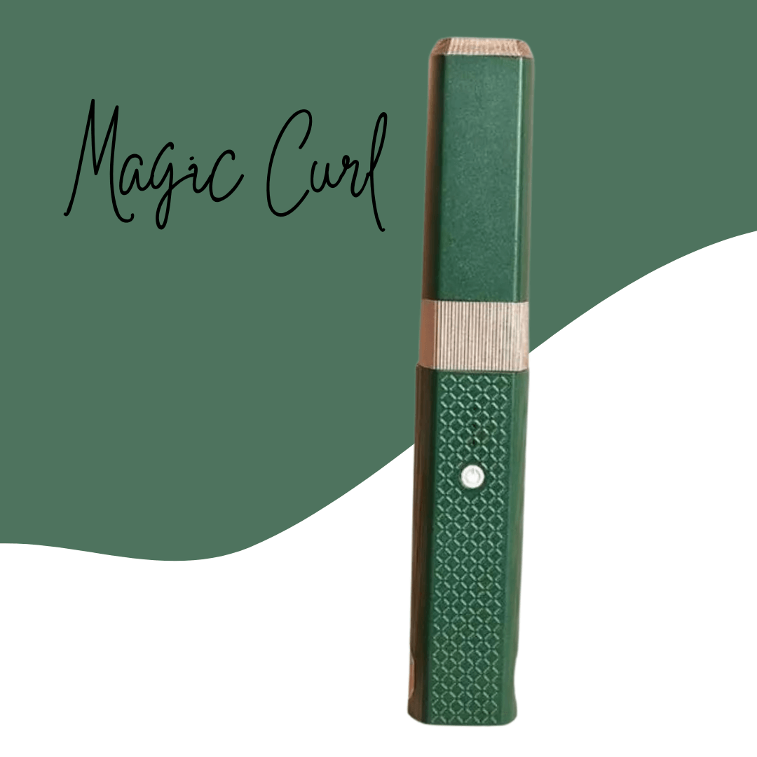 "Magic Curl™ - Draagbare Stijltang | Compact en USB Oplaadbaar, Perfect Voor Krullen en Stijl Haar Onderweg" - GadgetSpy