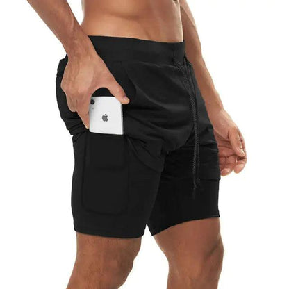ProFit Sportbroek | Comfortabele Hardloop & Fitness Shorts met Veilige Smartphonezak